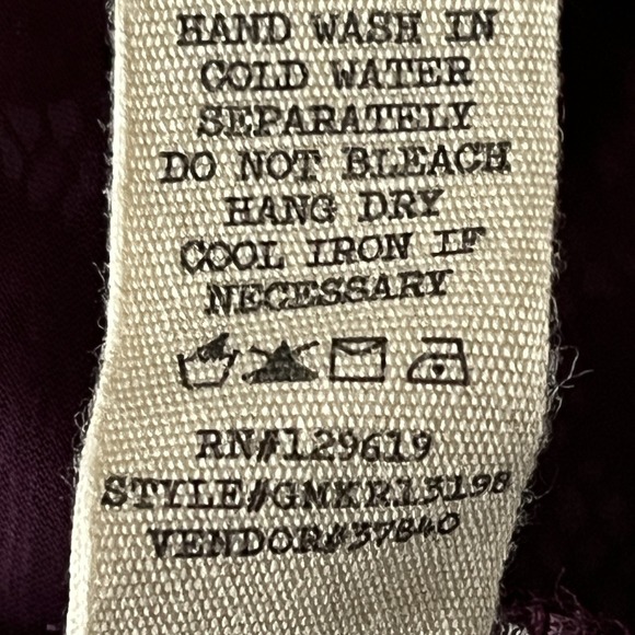 Sheer Ombre Shirt Sz L Gathered Layered Polka Dot Lace Back Blouse Fairy Grunge - Picture 14 of 14